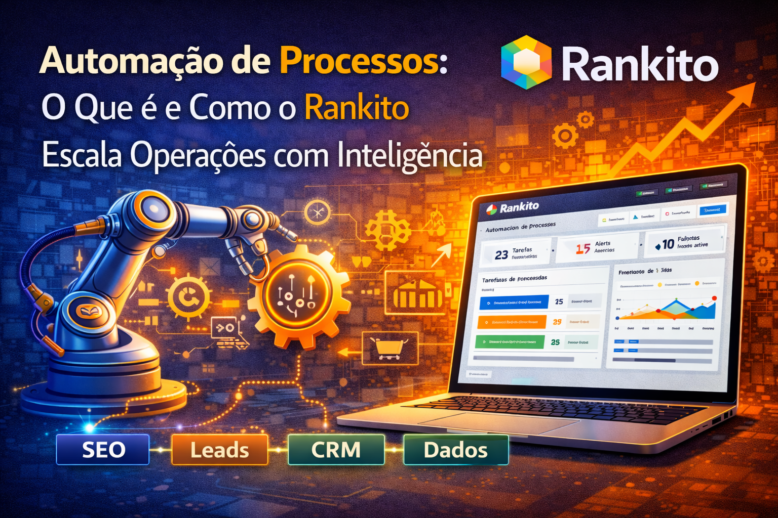 Automação de Processos: O Que é e Como o Rankito Escala Operações com Inteligência