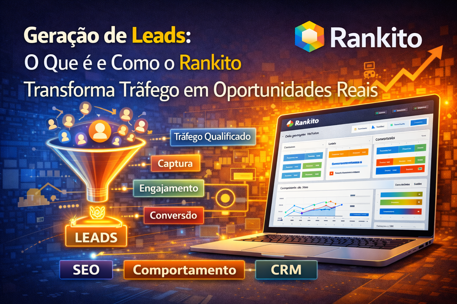 Geração de Leads: O Que é e Como o Rankito Transforma Tráfego em Oportunidades Reais